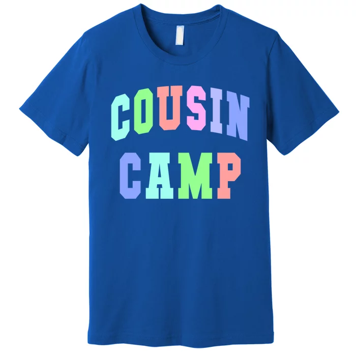 College Cousin Camp Aunt Team Family Vibes Best Ever Gift Premium T-Shirt