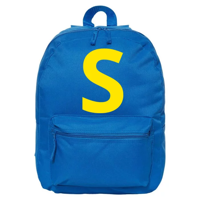 Costume Chipmunk Carnival Group Letter S Bleu Halloween 16 in Basic Backpack