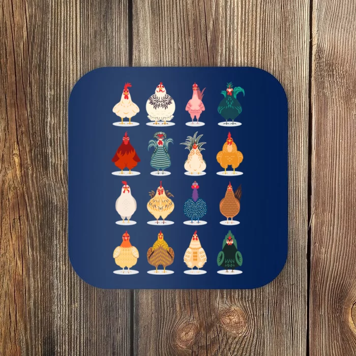 Cute Chicken Coaster