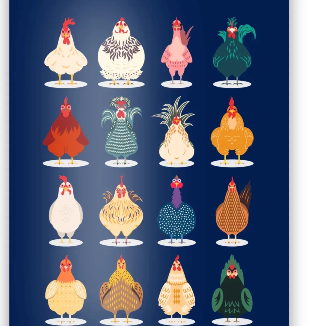 Cute Chicken Poster