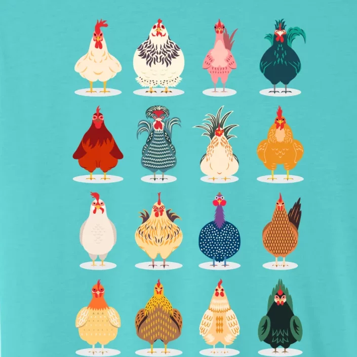 Cute Chicken ChromaSoft Performance T-Shirt