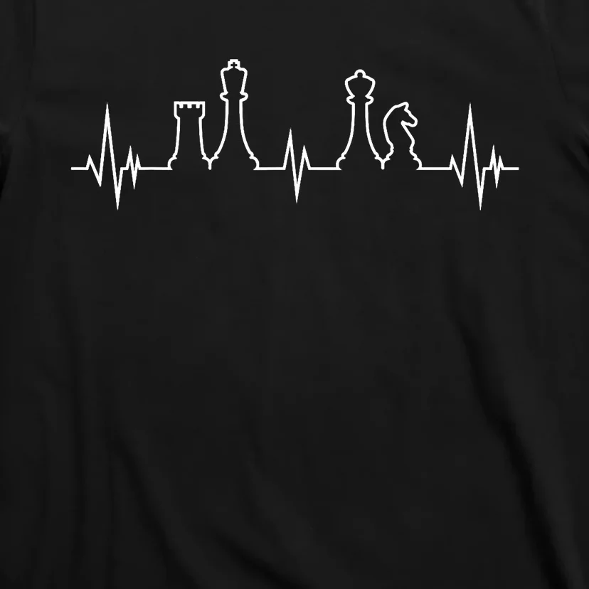 Chess, Chess Club, Chess Heartbeat T-Shirt