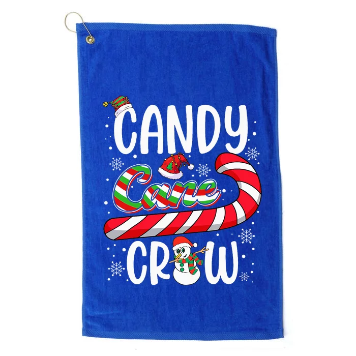 Candy Cane Crew Christmas Xmas Love Candy Platinum Collection Golf Towel