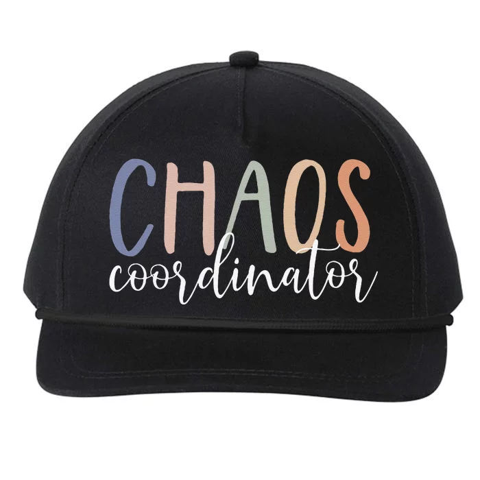 Chaos Coordinator Snapback Five-Panel Rope Hat