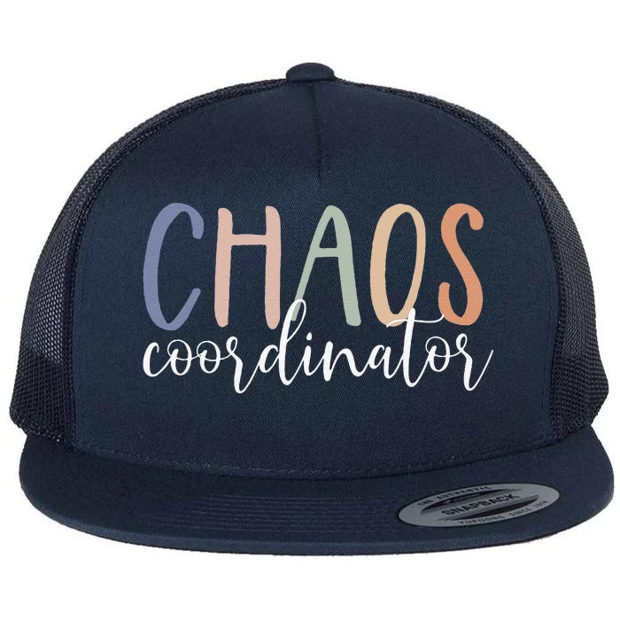 Chaos Coordinator Flat Bill Trucker Hat