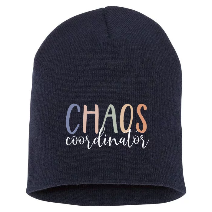 Chaos Coordinator Short Acrylic Beanie