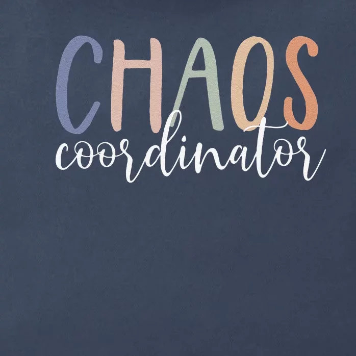 Chaos Coordinator Zip Tote Bag