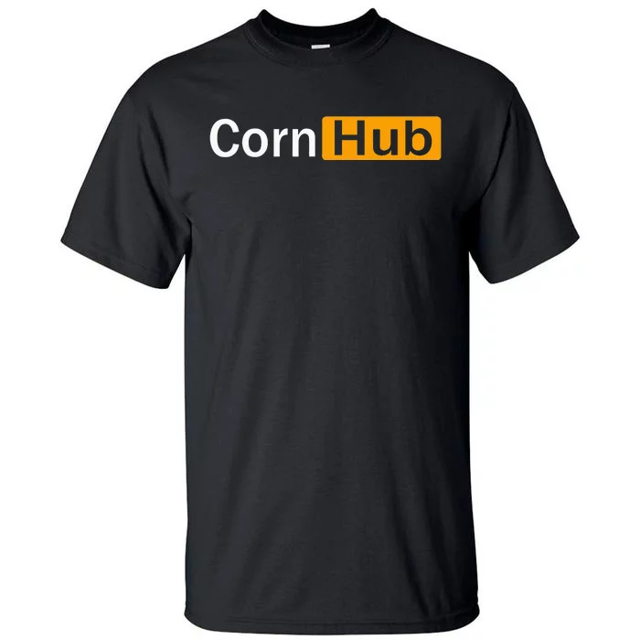 Cornhub Cornhole Cornholer Tall T-Shirt