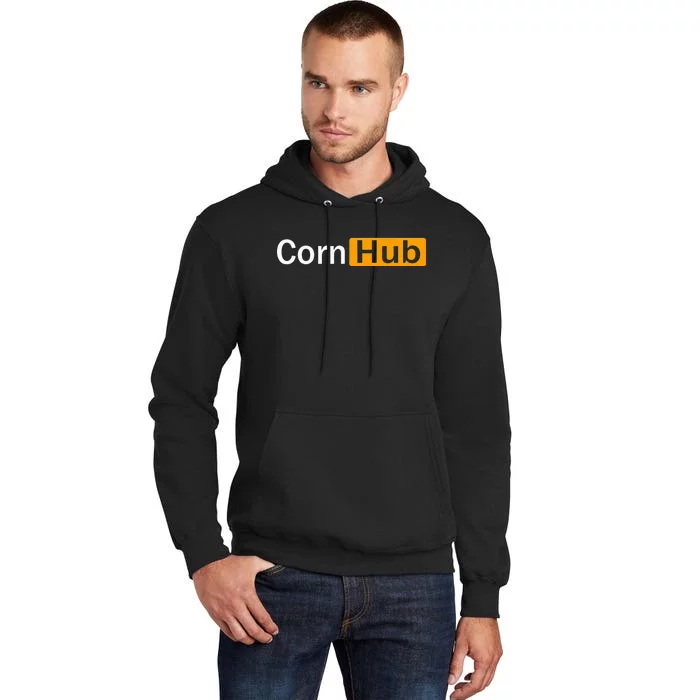 Cornhub Cornhole Cornholer Tall Hoodie