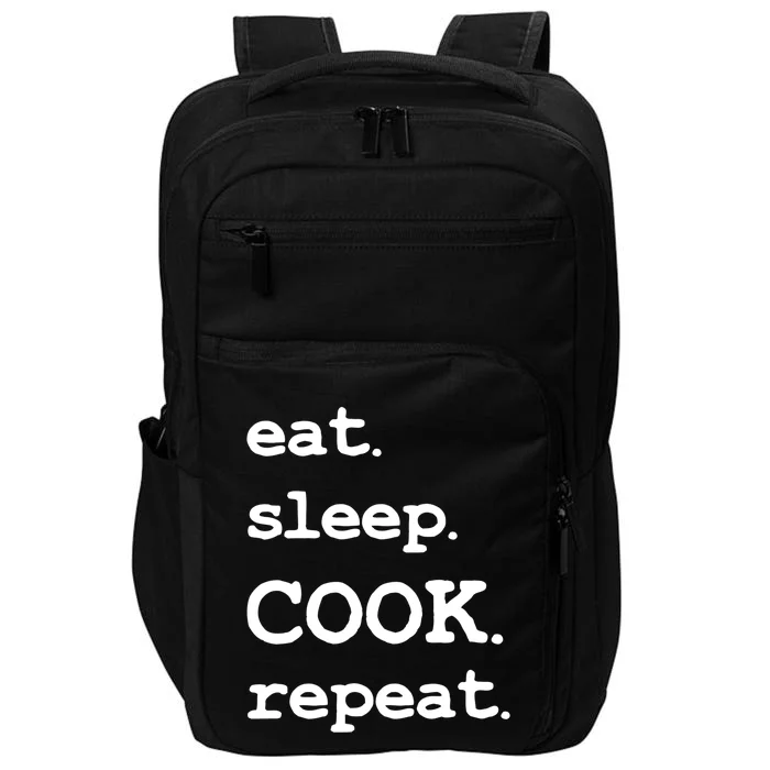 Cook Chef Cooking Culinary Gift Impact Tech Backpack