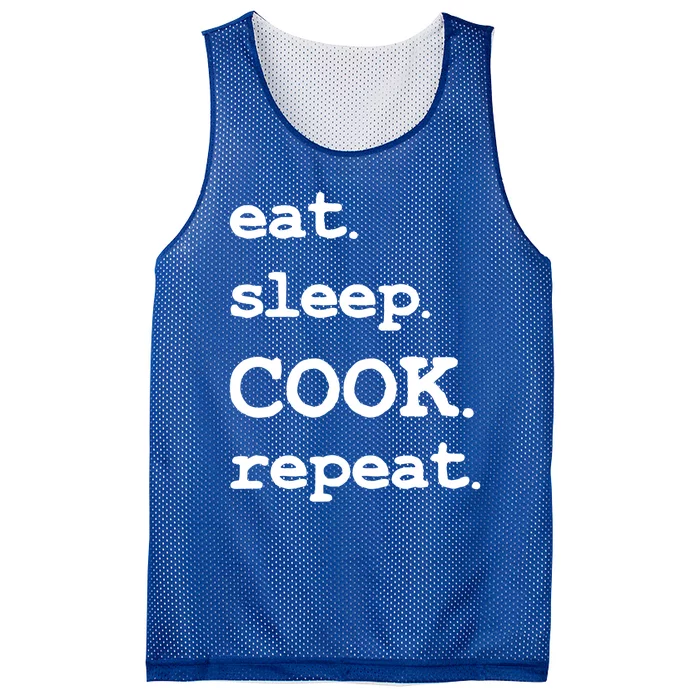 Cook Chef Cooking Culinary Gift Mesh Reversible Basketball Jersey Tank