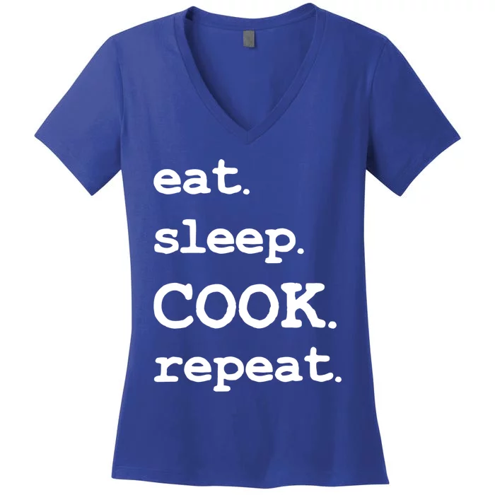 Cook Chef Cooking Culinary Gift Women's V-Neck T-Shirt