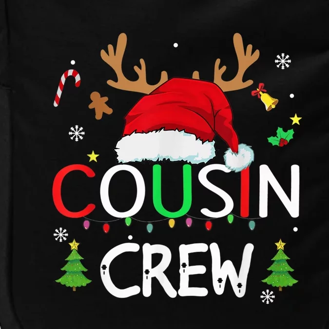 Cousin crew Christmas family Xmas Naughty matching pajamas Impact Tech Backpack