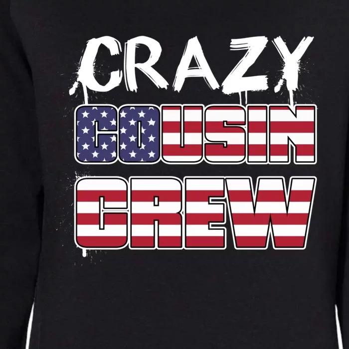 Crazy Cousin Crew Great Gift Womens California Wash Sweatshirt