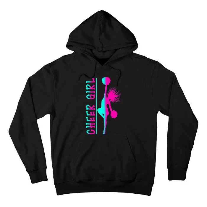 Cheer Cheerleading  Cheering Cheerleader Tall Hoodie