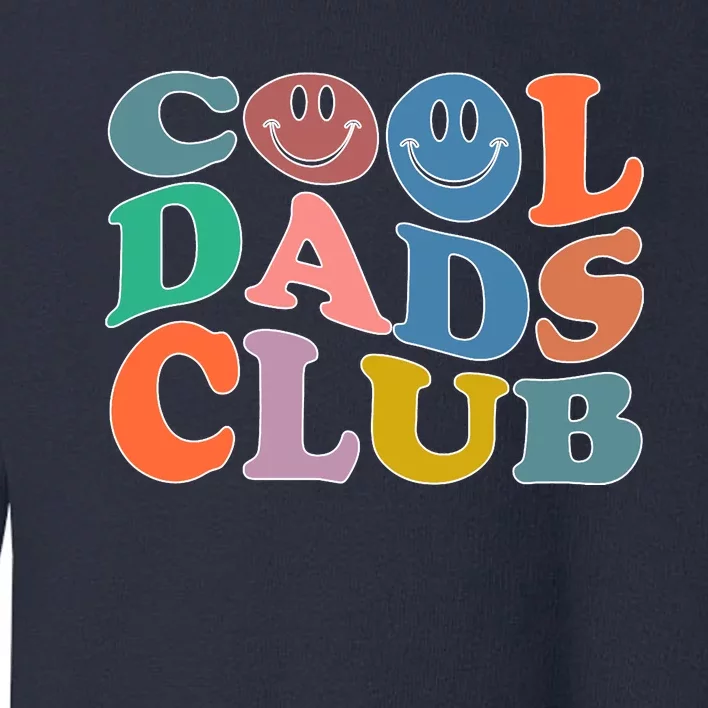 Cute Cool Dads Club Gift Toddler Sweatshirt