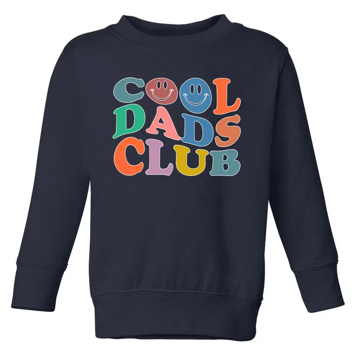 Cute Cool Dads Club Gift Toddler Sweatshirt