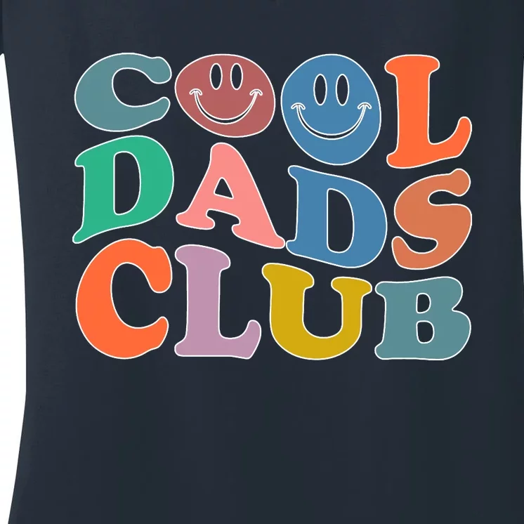 Cute Cool Dads Club Gift Women's V-Neck T-Shirt