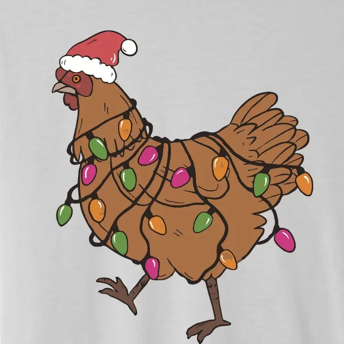 Christmas Chicken Dtf Transfer Ready To Press Direct To Film Hot Or Cold Peel ChromaSoft Performance T-Shirt