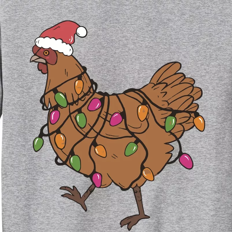 Christmas Chicken Dtf Transfer Ready To Press Direct To Film Hot Or Cold Peel Sweatshirt