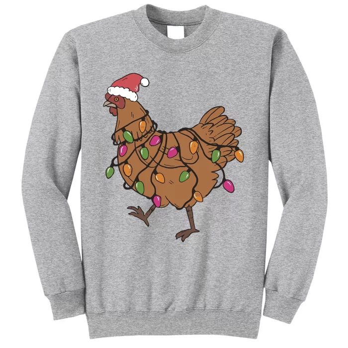 Christmas Chicken Dtf Transfer Ready To Press Direct To Film Hot Or Cold Peel Sweatshirt