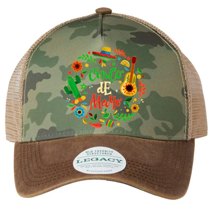 Celebrate Cinco De Mayo Legacy Tie Dye Trucker Hat