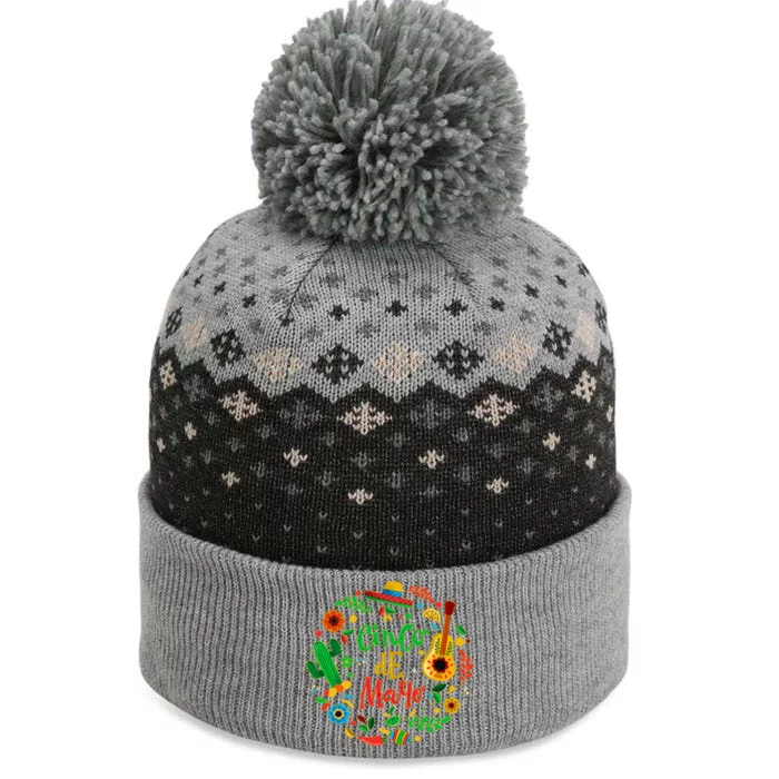 Celebrate Cinco De Mayo The Baniff Cuffed Pom Beanie