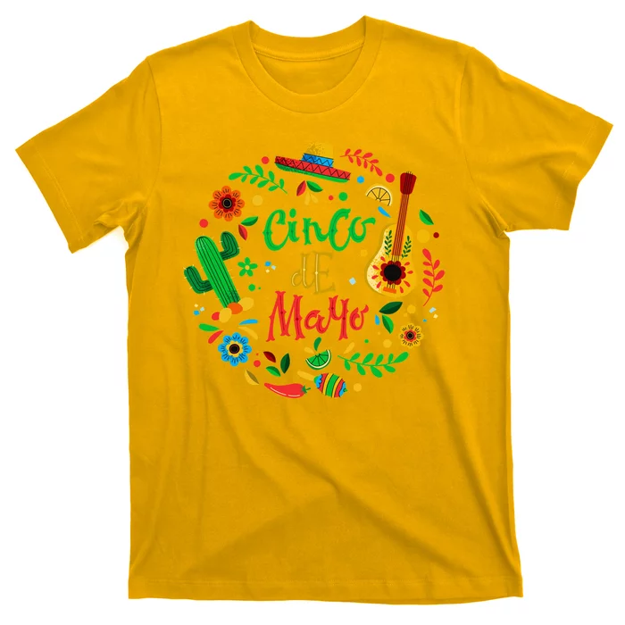 Celebrate Cinco De Mayo T-Shirt