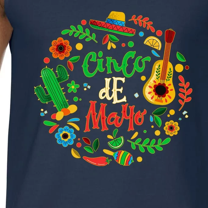 Celebrate Cinco De Mayo Comfort Colors® Tank Top