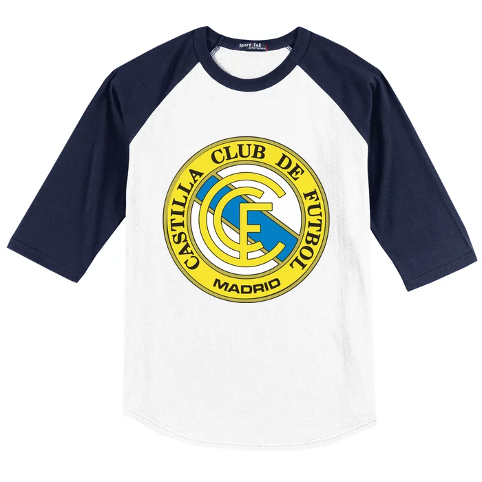 Castilla Club De Futbol Madrid Baseball Sleeve Shirt