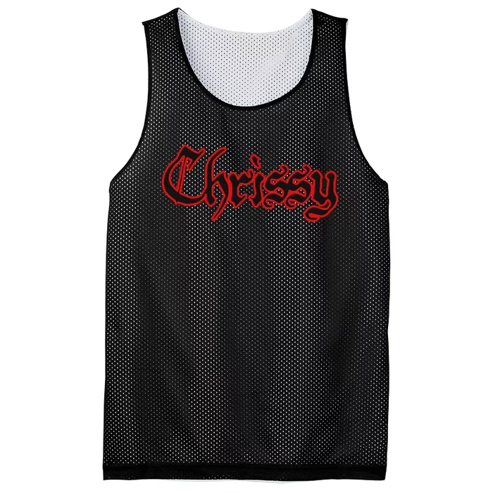 Chrissy Costanza Dagger Mesh Reversible Basketball Jersey Tank