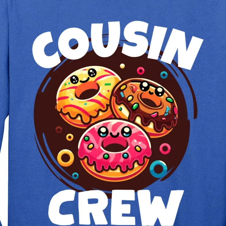 Cousin Crew Donut Lovers Doughnut Squad National Donut Day Cute Gift Long Sleeve Shirt