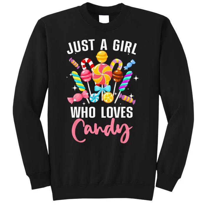 Cute Candy Design For Women Sweets Candy Lover Sweatshirt