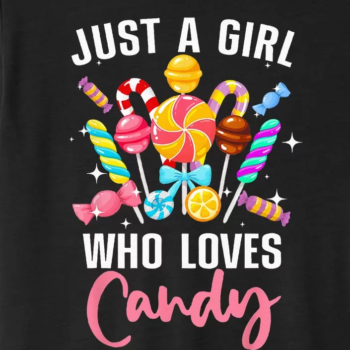 Cute Candy Design For Women Sweets Candy Lover ChromaSoft Performance T-Shirt