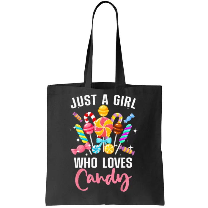 Cute Candy Design For Women Sweets Candy Lover Tote Bag