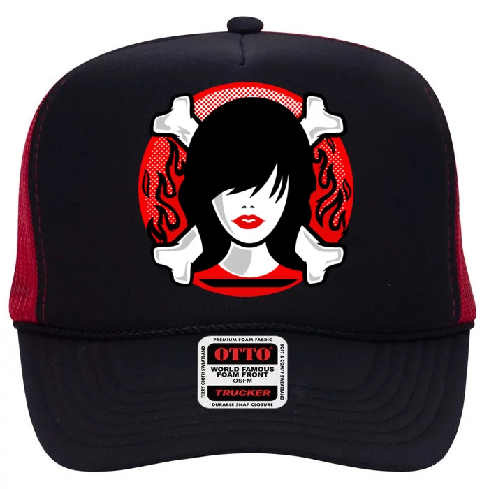 Cool Custom Design Yeah Yeah Yeahs New High Crown Mesh Trucker Hat