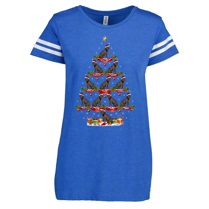 Cane Corso Dog Xmas Tree Lighting Cane Corso Christmas Tree Gift Enza Ladies Jersey Football T-Shirt