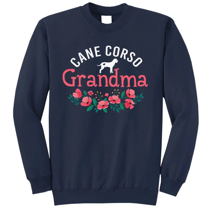 Cane Corso Dog Gifts For Grandma Funny Dog Lovers Christmas Sweatshirt