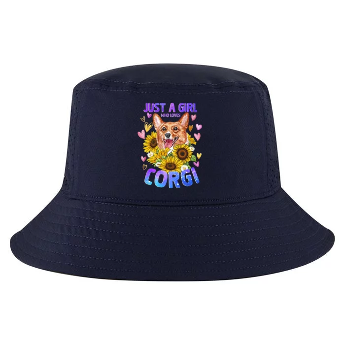 Cute Corgi Dog Loving Puppy Lover Cool Gift Cool Comfort Performance Bucket Hat