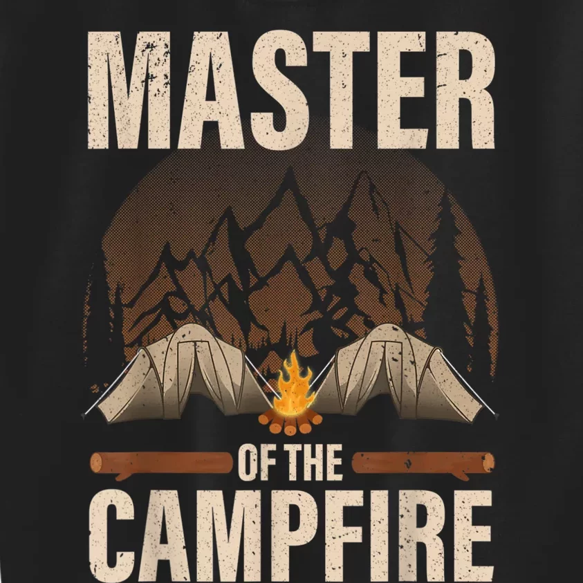 Cool Campfire Design For Men Women Camping Trailer Camper Kids Sweatshirt