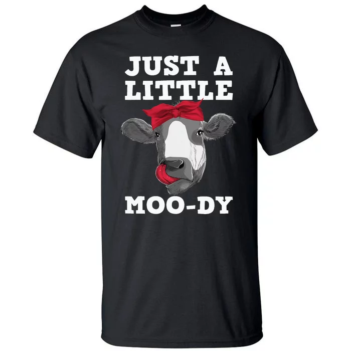 Cute Cow Design For  Dairy Cow Lover Tall T-Shirt