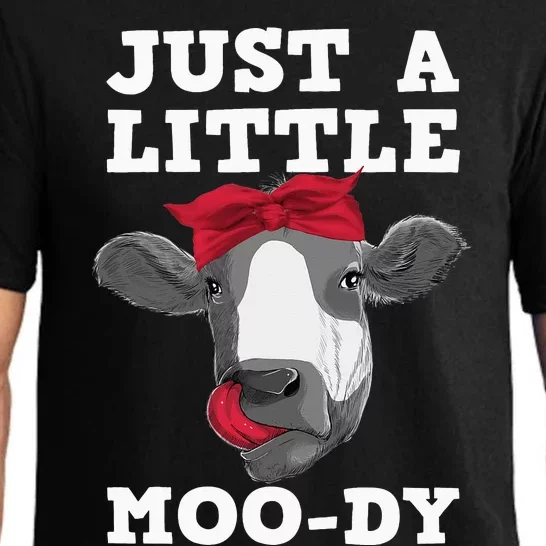 Cute Cow Design For Dairy Cow Lover Cattle Farming Pajama Set