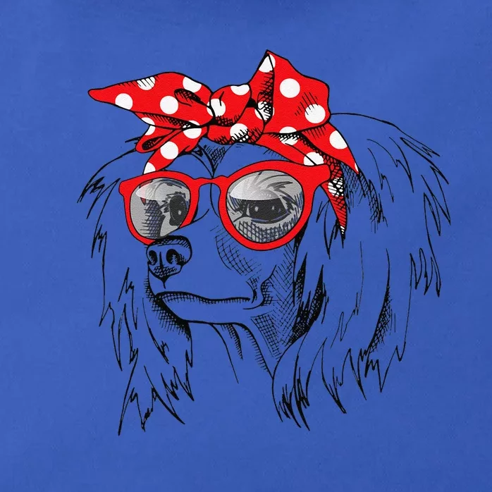 Chinese Crested Dog Mom Bandana Sunglasses MotherS Day Zip Tote Bag