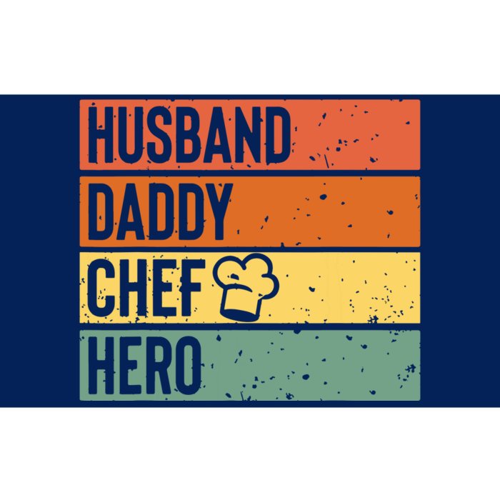 Chef Cook Dad Husband Daddy Hero Fathers Day Gift Tee Bumper Sticker