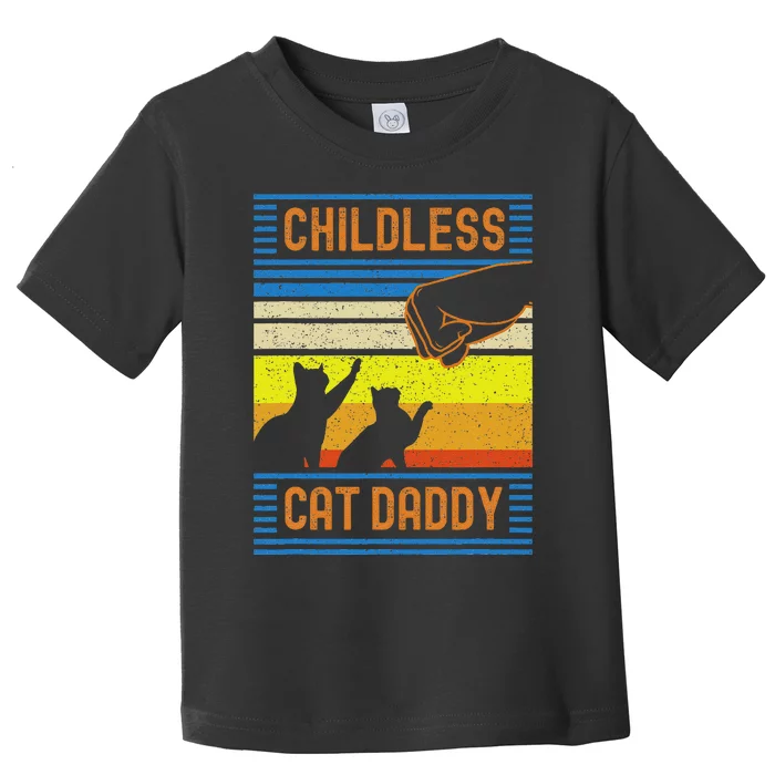 Childless Cat Daddy 2024 For President Matching Parents Toddler T-Shirt