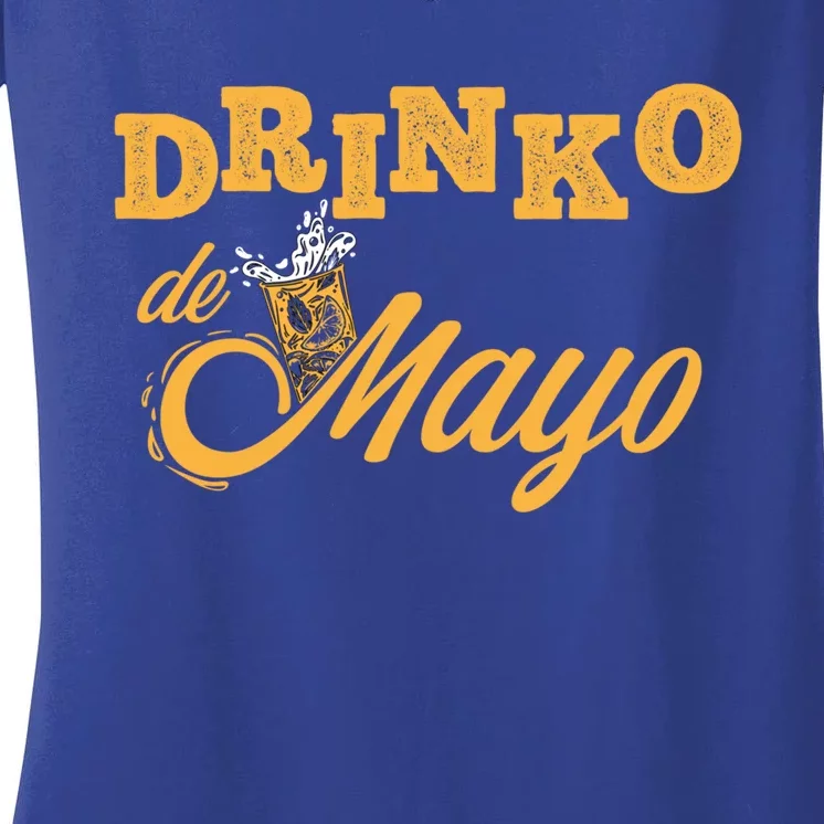 Cool Cinco De Mayo Outfit Mexican Cinco De O De Mayo Gift Women's V-Neck T-Shirt