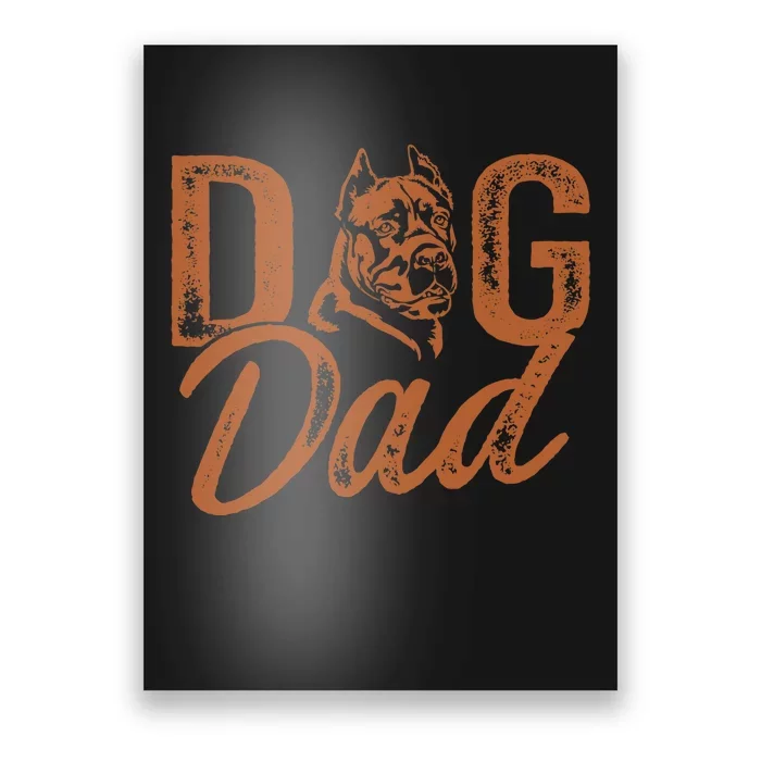 Cane Corso Dog Dad Cane Corso Lover Poster