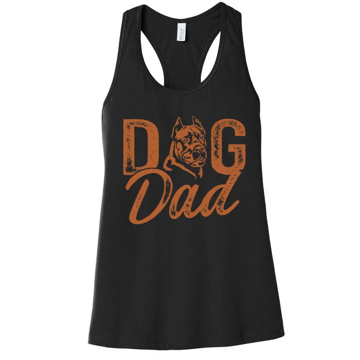 Cane Corso Dog Dad Cane Corso Lover Women's Racerback Tank