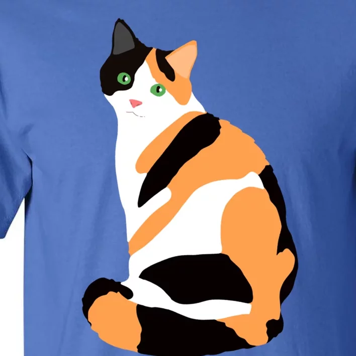 Calico Cat Drawing Calico Lovers Calico Gift Tall T-Shirt