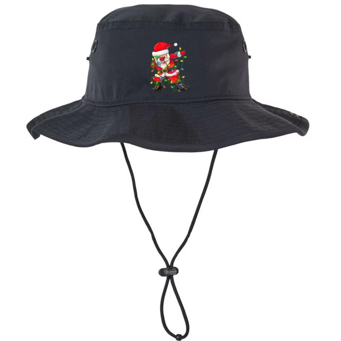 Cute Christmas Dabbing Santa Lights Legacy Cool Fit Booney Bucket Hat